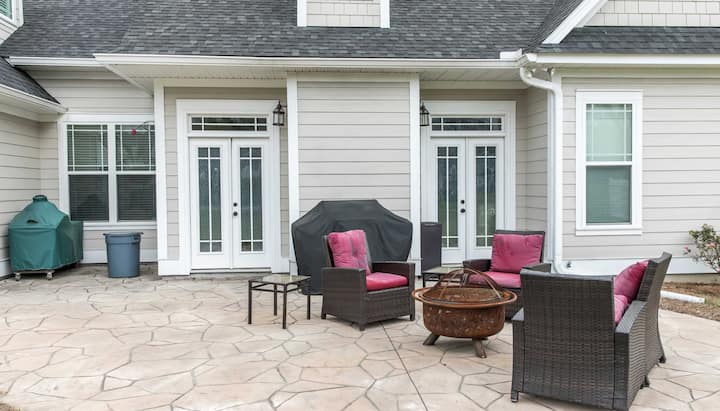 Create a Beautiful Stamped Concrete Patio in South Jersey, New Jersey area!